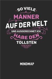 SO VIELE MÄNNER AUF DER WELT UND AUSGERECHNET ICH HABE DEN TOLLSTEN - Mindmap