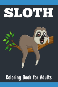 Sloth Coloring Book for Adults