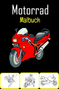 Motorrad Malbuch