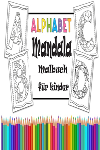 Alphabet Mandala Malbuch für kinder