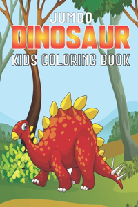 Jumbo Dinosaur Kids Coloring Book