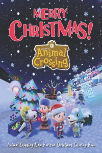 Animal Crossing Christmas Coloring Book