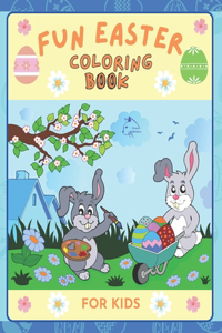 Fun Easter Coloring book for kids