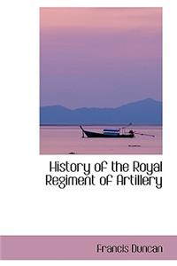 History of the Royal Regiment of Artillery