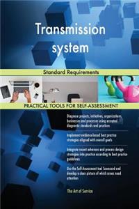 Transmission system Standard Requirements