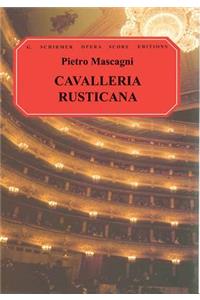 Cavalleria Rusticana: Vocal Score