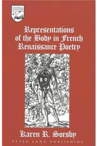 Representations of the Body in French Renaissance Poetry
