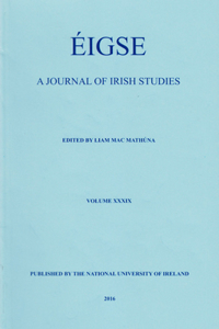 Eigse: A Journal of Irish Studies