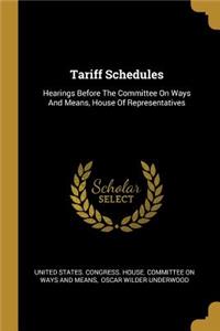 Tariff Schedules
