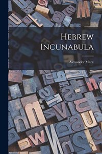 Hebrew Incunabula