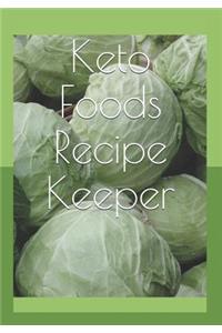 Keto Foods Recipe Keeper