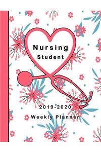 Nursing Student 2019-2020 Weekly Planner