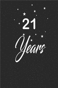 21 years