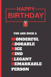 You Are Such a Wonderful Person