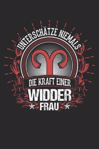 Widder Frauen Stark Rot