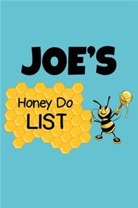 Joe's Honey Do List