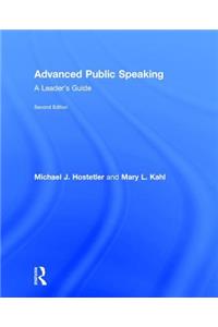 Advanced Public Speaking