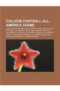 College Football All-America Teams