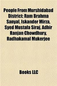 People from Murshidabad District