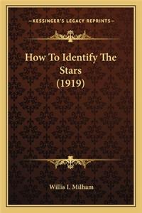How to Identify the Stars (1919)