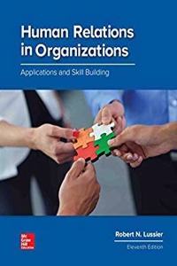 HUMAN RELATIONS IN ORGANIZATIONS APPLICA
