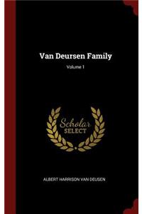 Van Deursen Family; Volume 1