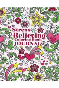 Stress Relieving Coloring Book Journal