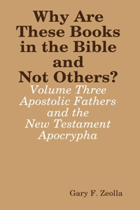 Why are These Books in the Bible and Not Others? - Volume Three - the Apostolic Fathers and the New Testament Apocrypha