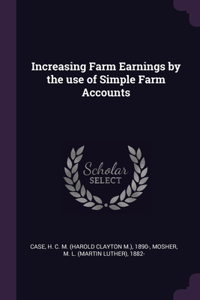 Increasing Farm Earnings by the use of Simple Farm Accounts