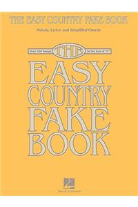Easy Country Fake Book