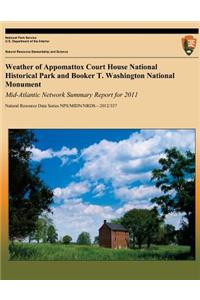 Weather of Appomattox Court House National Historical Park and Booker T. Washington National Monument