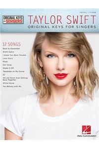 Taylor Swift - Original Keys for Singers