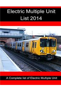 Electric Multiple Unit list 2014