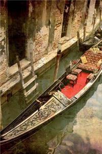 Beautiful Italy Venice Grunge City 8-14, 150 Page Lined Journal