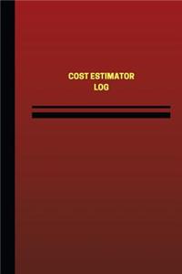 Cost Estimator Log (Logbook, Journal - 124 pages, 6 x 9 inches)