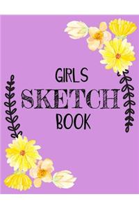 Girls Sketch Book