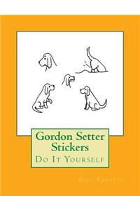Gordon Setter Stickers