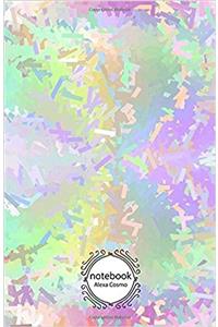 Notebook Dot-grid, Graph, Lined, Blank No Lined Art V.7