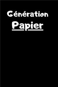 Génération papier