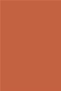 Dot Grid Rust colored Bullet Journal
