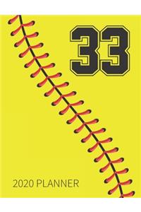 33 2020 Planner