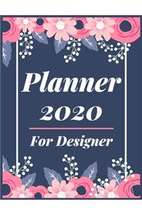 Planner 2020 for designer