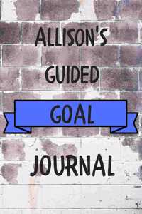 Allison's 2020 Goal Book