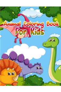 Animal Coloring Book For Kids