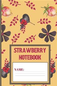 Strawberry Notebook