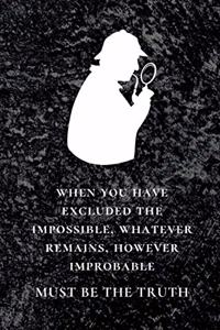 Sherlock Holmes Gift Journal