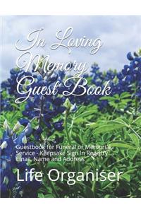 In Loving Memory Guest Book