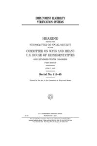 Employment eligibility verification systems