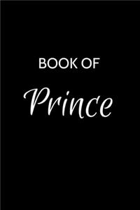 Prince Journal Notebook