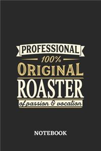 Professional Original Roaster Notebook of Passion and Vocation